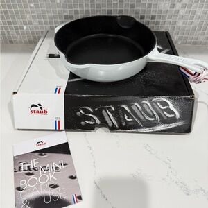 Staub NWT 8.5” enameled cast iron traditional skillet